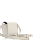 Shiny Calfskin Mini Triomphe Chalk