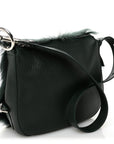 Shearling Small Knight Crossbody Bag Vine