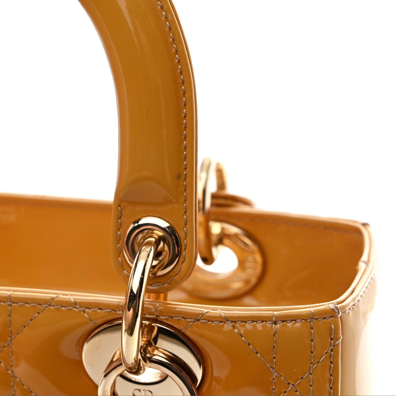 Patent Cannage Medium Lady D1OR Dark Beige