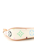 Monogram Multicolor Pochette Accessories White