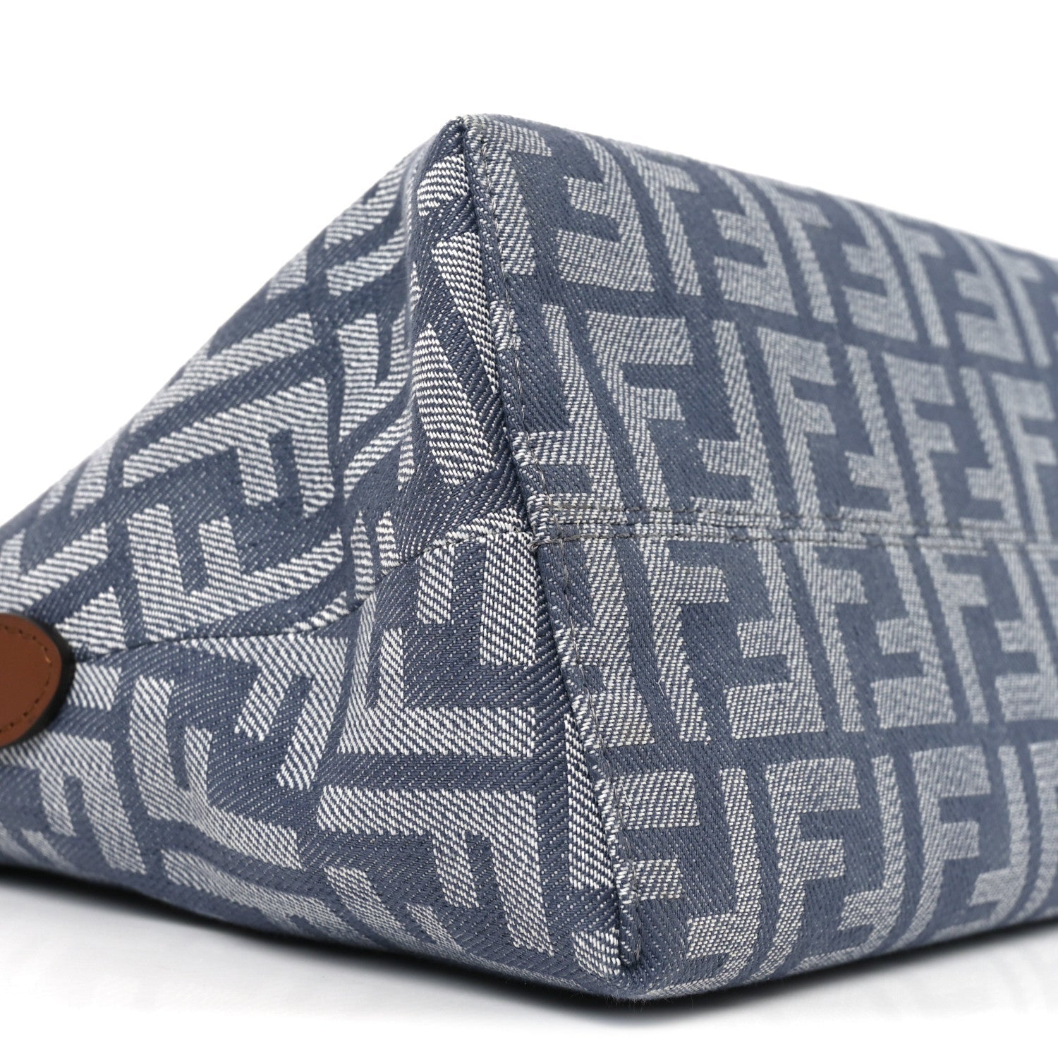 Denim Vitello Grace FF Mini By The Way Boston Bag  Blue