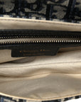 Oblique Saddle Bag Blue