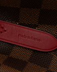 Damier Ebene Neonoe MM Cherry Berry