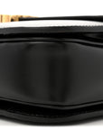 Shiny Calfskin Medium Triomphe Black