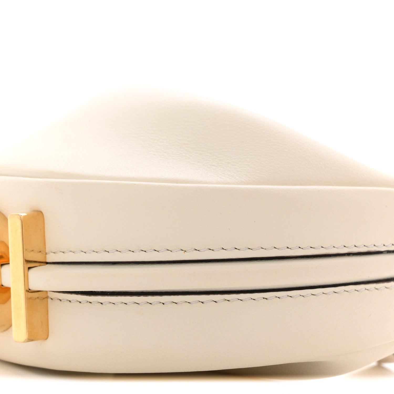 Vitello Grace Matte Nano FNDIgraphy Hobo Charm White Ice