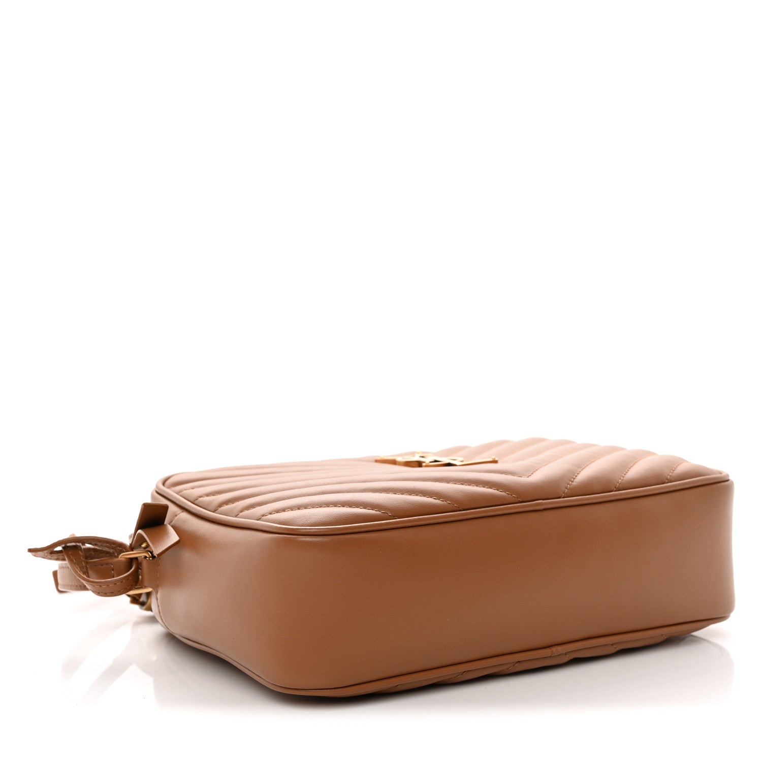 Calfskin Matelasse Monogram Lou Camera Bag Cinnamon