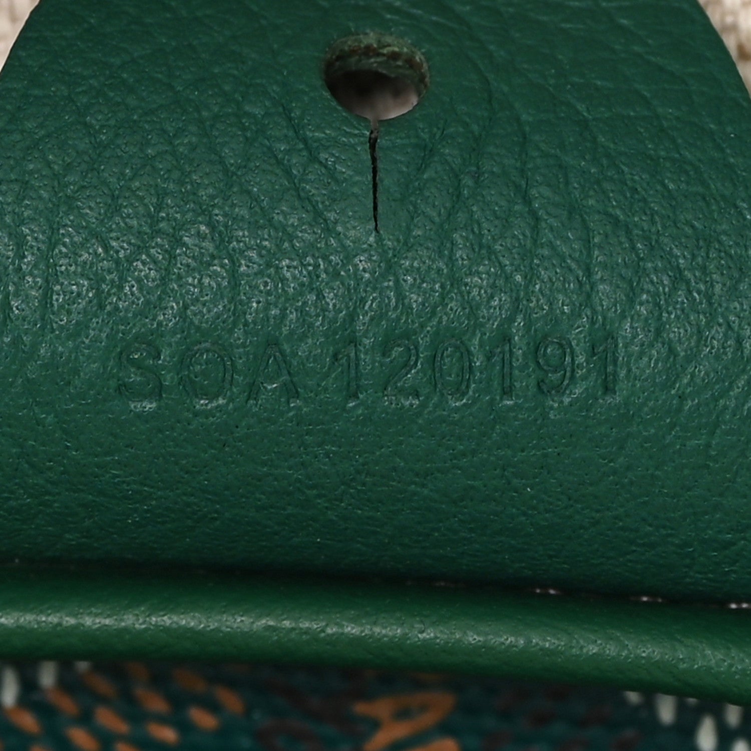 Goyardine Artois PM Green