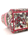 Canvas Embroidered Butterfly Print Medium Lady D-Lite  Multicolor