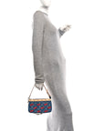 LV X TM Monogram Denim Cerises Pochette Accessories Blue