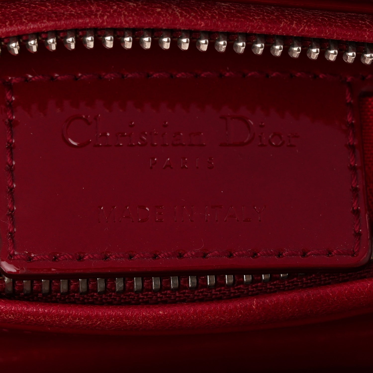 Patent Cannage Medium Lady D1OR Red