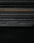 Velluto Calfskin Mini Tri-Color Luggage Navy