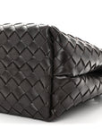 Nappa Intrecciato Medium Andiamo Shoulder Bag Fondant