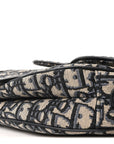 Oblique Saddle Bag Blue