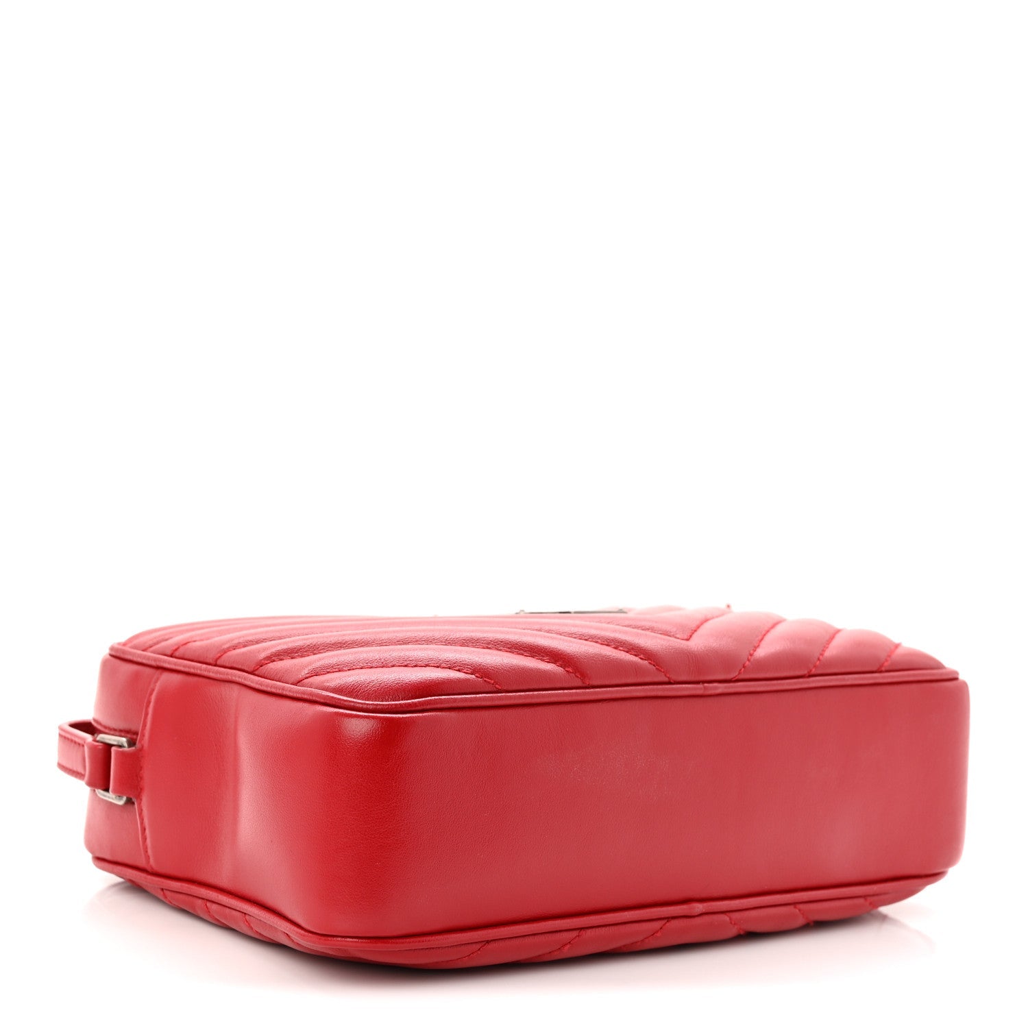 Calfskin Matelasse Monogram Lou Camera Bag Rouge Eros