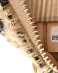 Wool Tweed Lambskin Quilted CHNL 19 Round Clutch With Chain and Coin Purse Beige Black