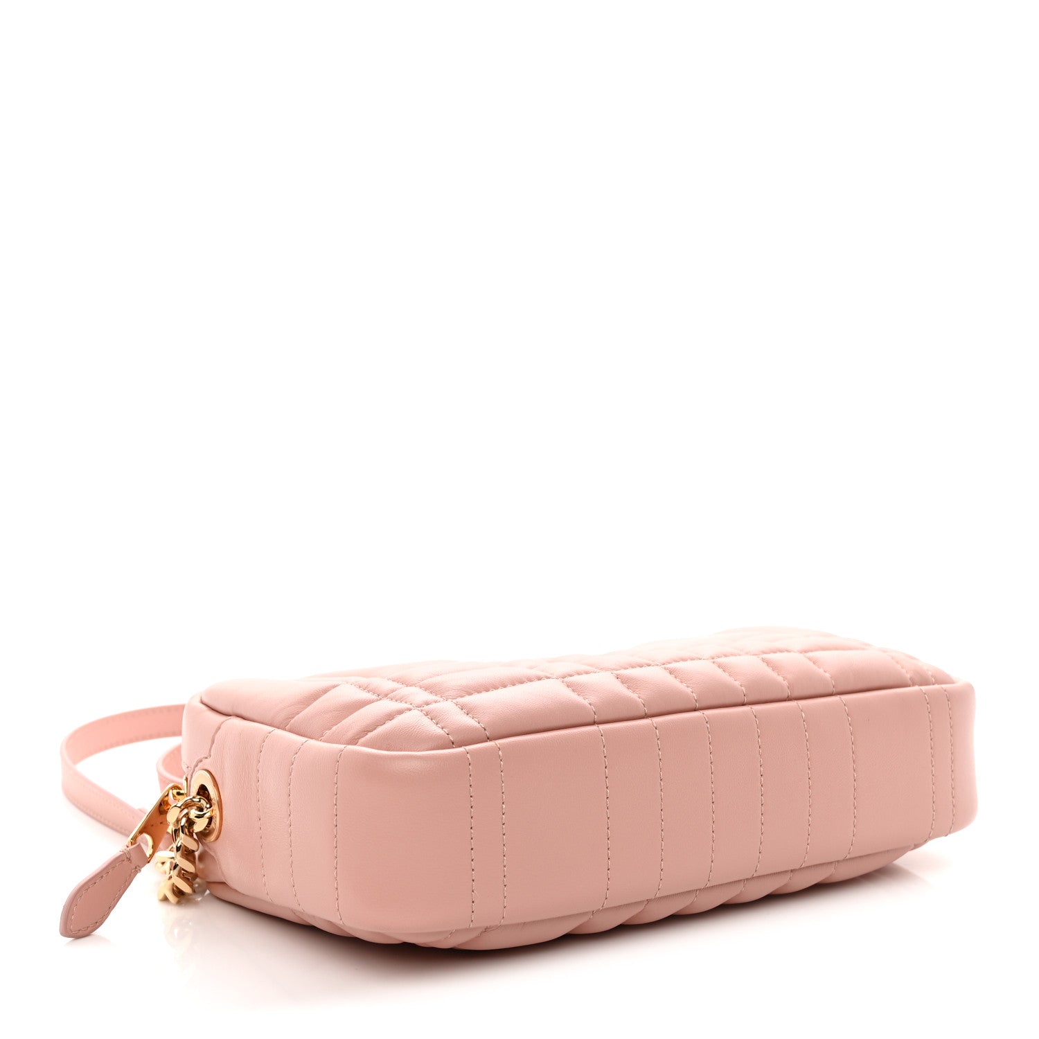 Calfskin Quilted Small Lola Camera Bag Primrose Pink