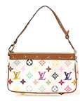 Monogram Multicolor Pochette Accessories White