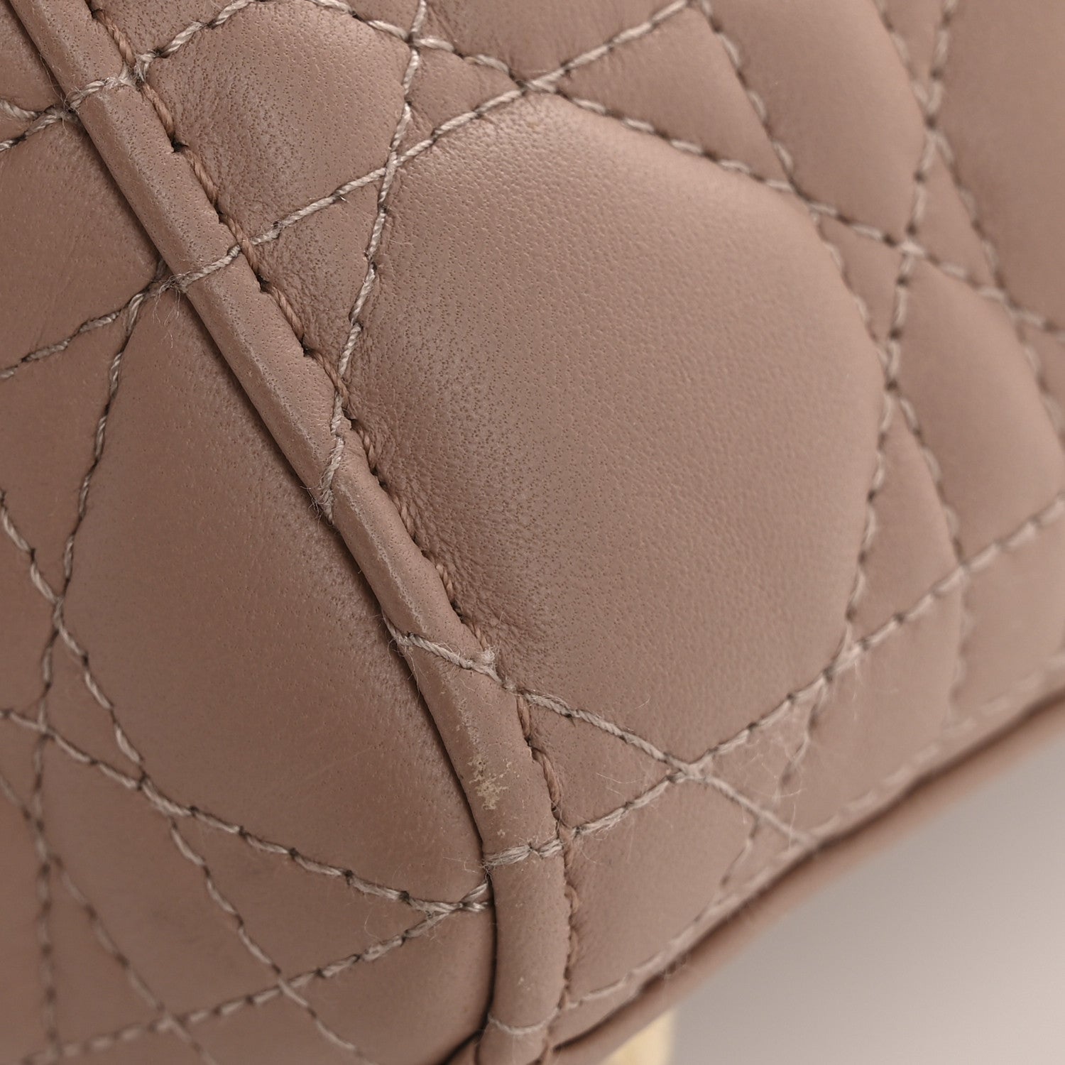 Lambskin Cannage Small My ABC D1OR Lady D1OR Blush