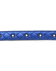 Metallic Nappa Intrecciato Belt 80 32 Blue
