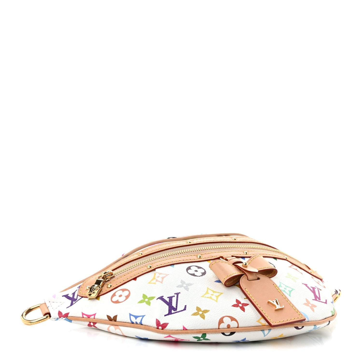 LV X TM Monogram Multicolor High Rise Bumbag White