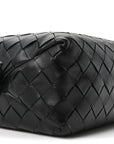 Nappa Intrecciato Small Loop Camera Bag Black