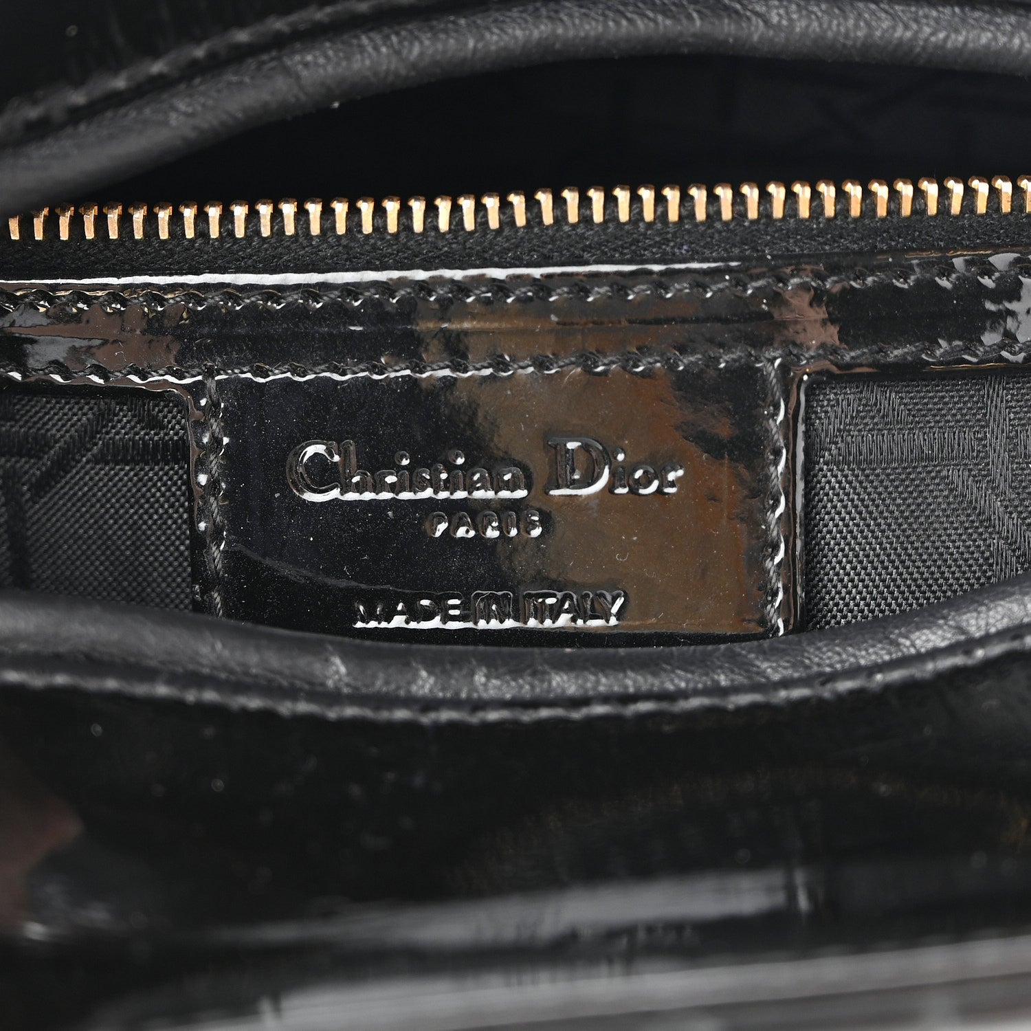 Patent Cannage Large Lady D1OR Black