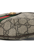 GG Supreme Monogram Web Small Ophidia Belt Bag Beige Ebony New Acero