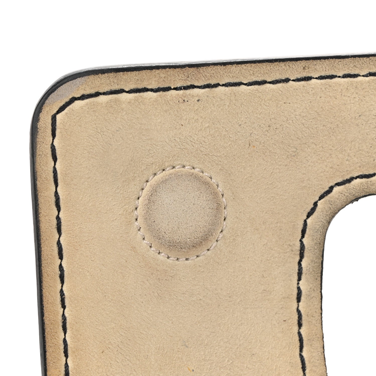 Calfskin J'AD1OR Chain Flap Bag Off White