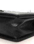 Caviar Quilted Medium Boy Flap Black