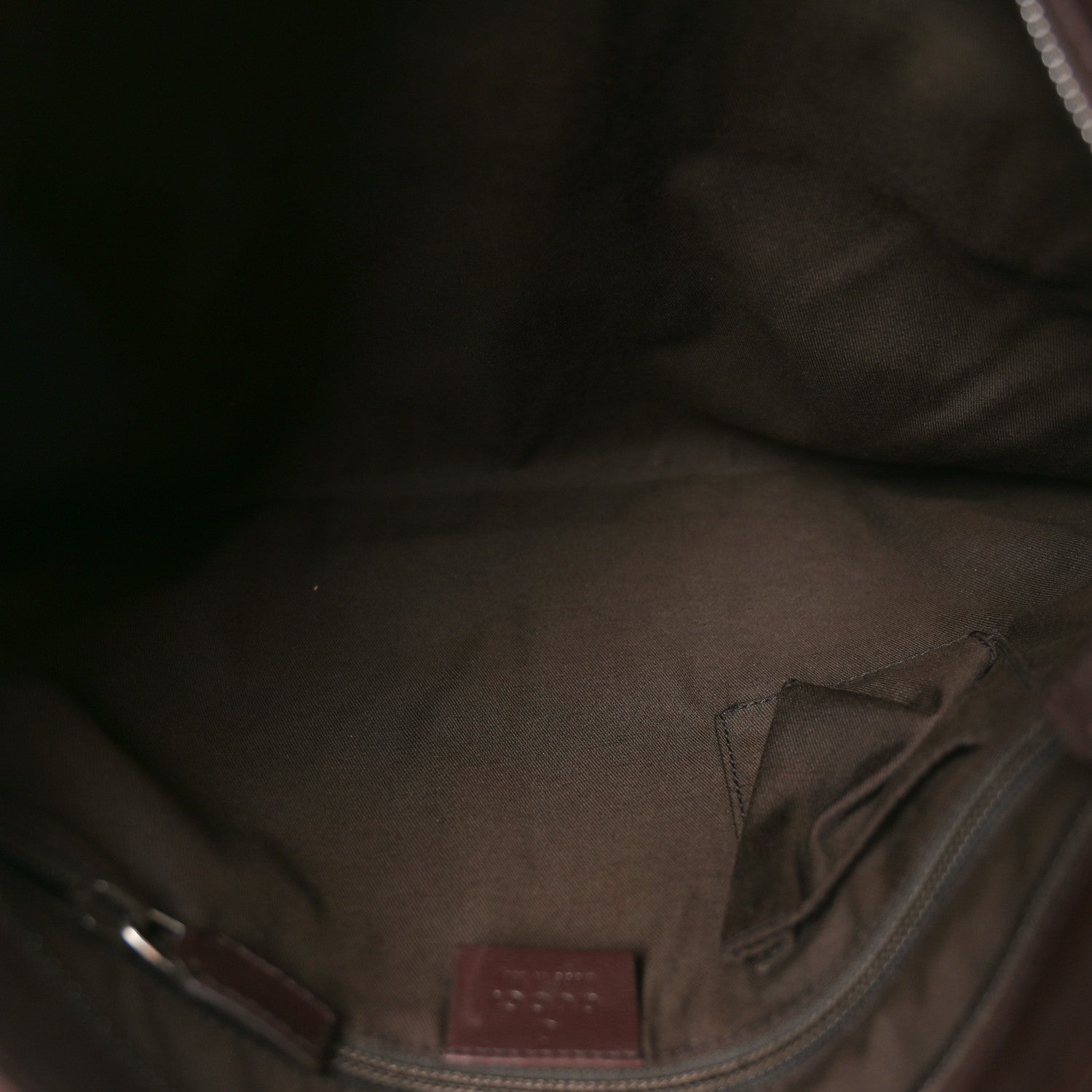 GCCIssima Flat Messenger Bag Brown Dark Brown