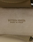 Foulard Intrecciato Pleated Arco Tote Travertine