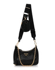 Vitello Re-Edition 2005 Shoulder Bag Black