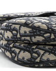 Oblique Saddle Bag Blue