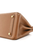Togo Birkin 25 Gold