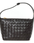 Calfskin Nappa Intrecciato Mini Wallace Fondant