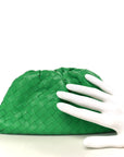 Nappa Intrecciato Teen Pouch Parakeet