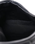 Lambskin Quilted Small Loulou Puffer Monogram Chain Satchel Black