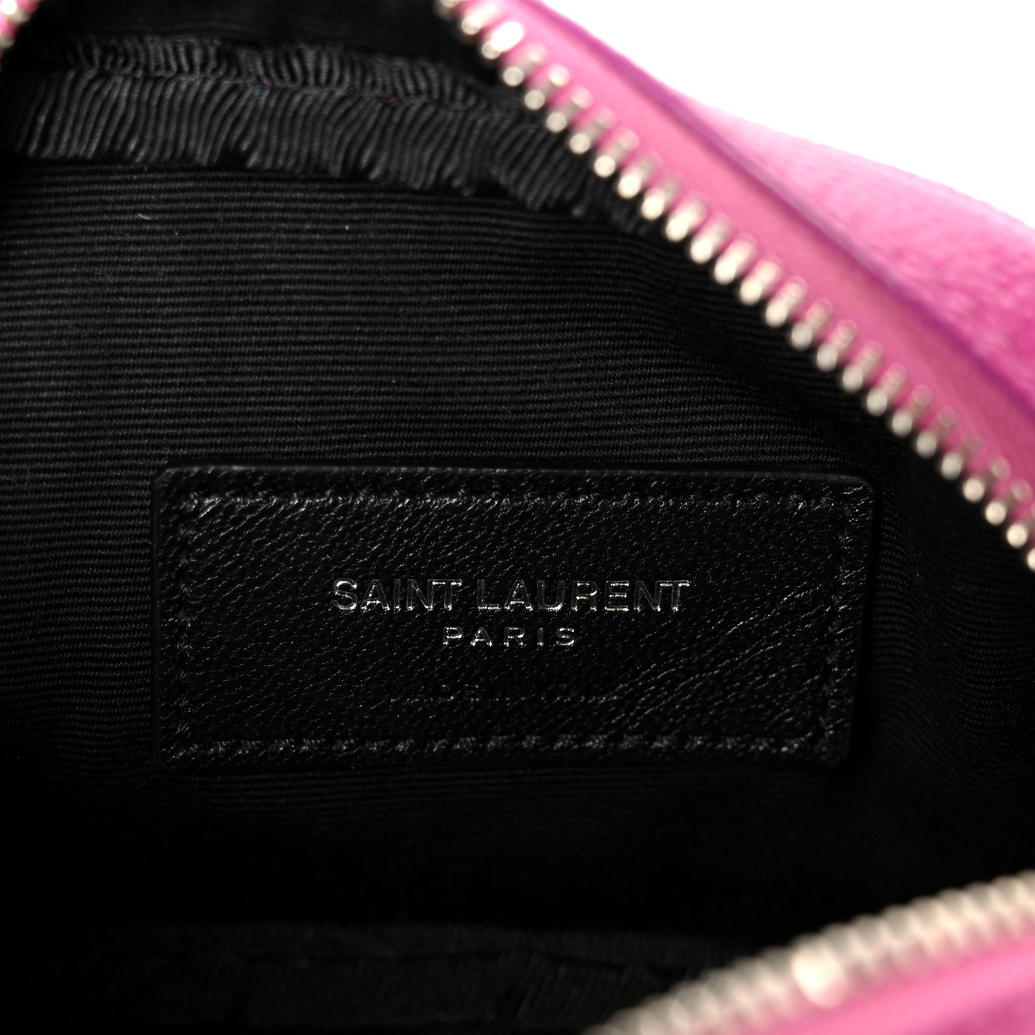 Grain De Poudre Matelasse Monogram Baby Lou Camera Bag Electric Fuxia