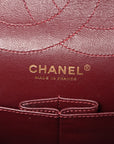 Aged Calfskin Quilted 2.55 Reissue 227 Flap Black