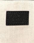 Textured Dollar Calfskin Medium Ophidia Shoulder Tote Bag Black