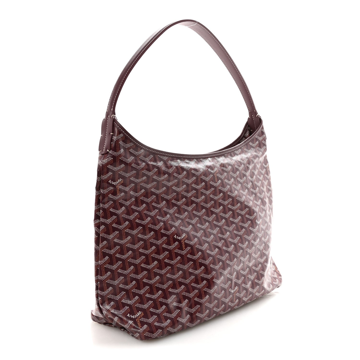 Goyardine Boheme Hobo Burgundy