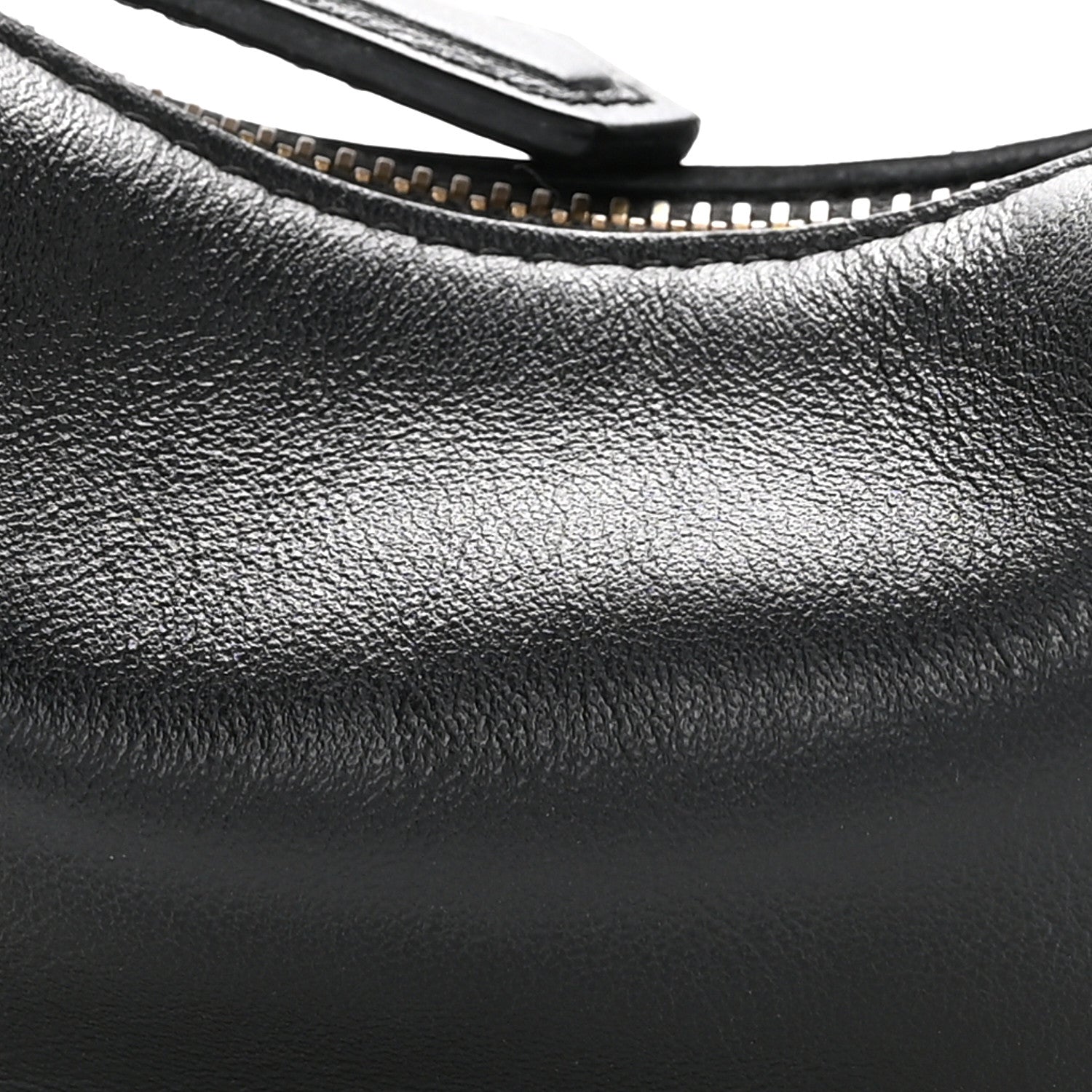 Vitello Grace Matte Nano FNDIgraphy Hobo Charm Black