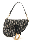 Oblique Saddle Bag Blue