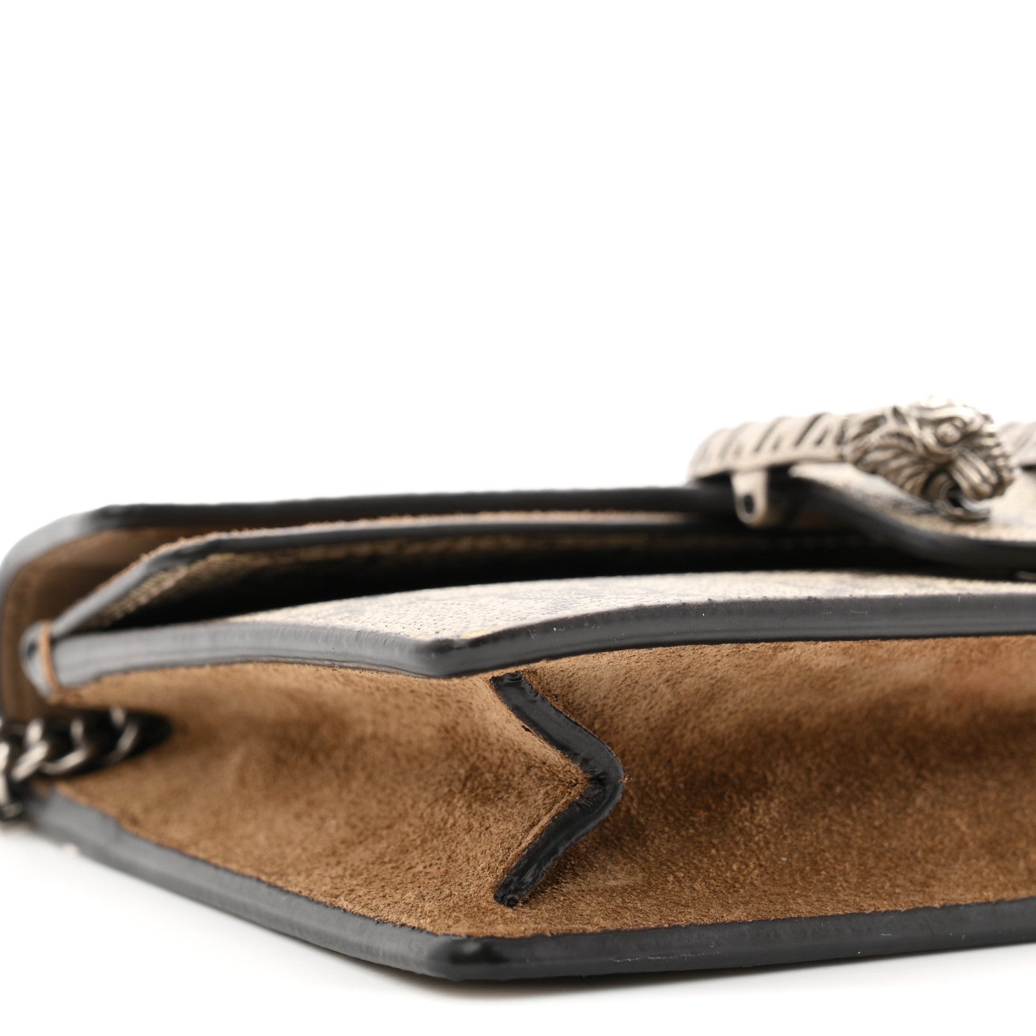 GG Supreme Monogram Super Mini Dionysus Shoulder Bag Taupe