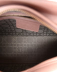 Pearly Lambskin Cannage Medium Lady D1OR Lotus