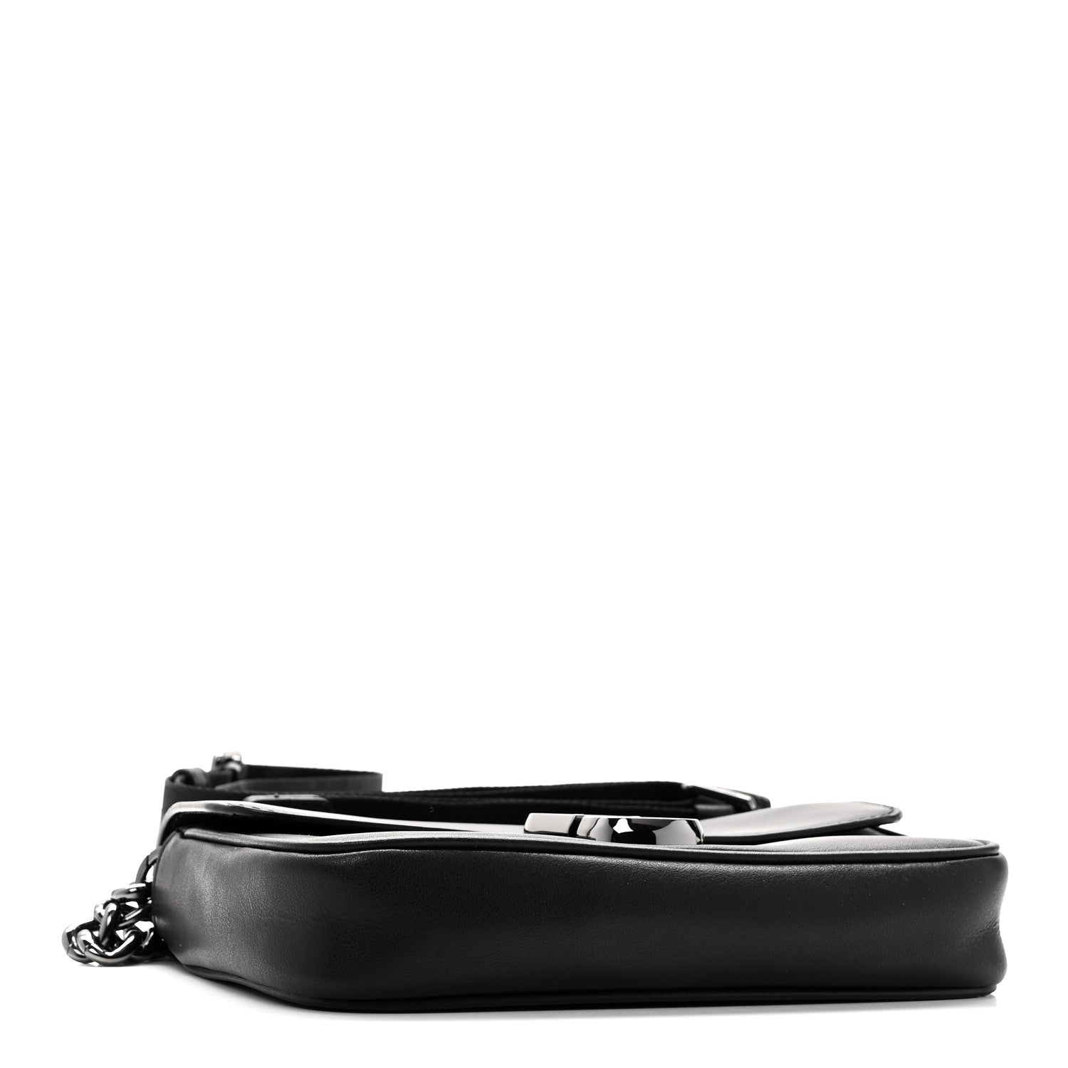 Calfskin The J Marc Shoulder Bag Black