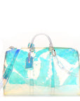 PVC Monogram Keepall Bandouliere 50 Iridescent Prism