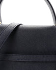 Grained Calfskin Micro Belt Bag Midnight