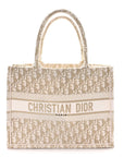 Oblique Medium Book Tote Gold Multicolor
