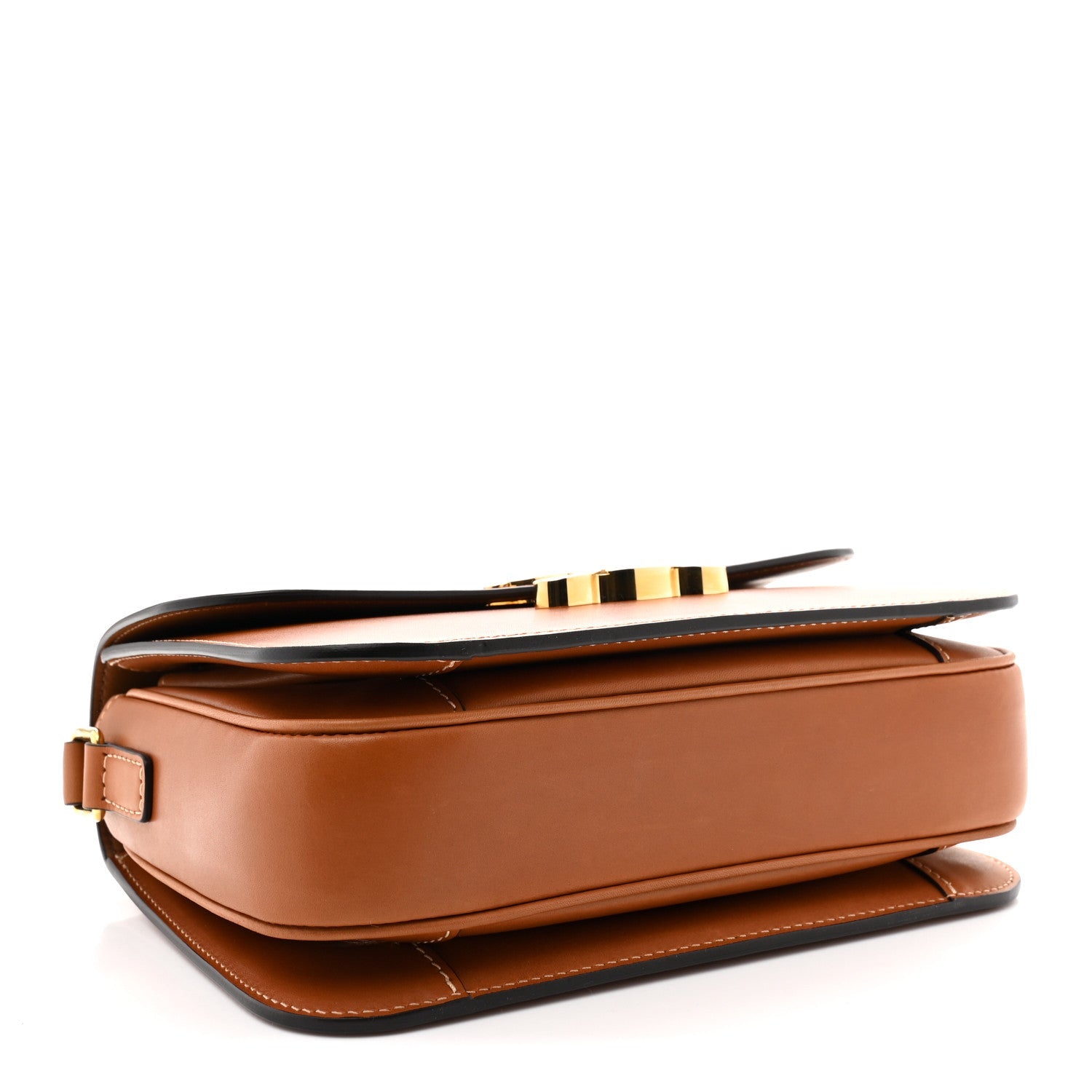 Natural Calfskin Medium Triomphe Tan
